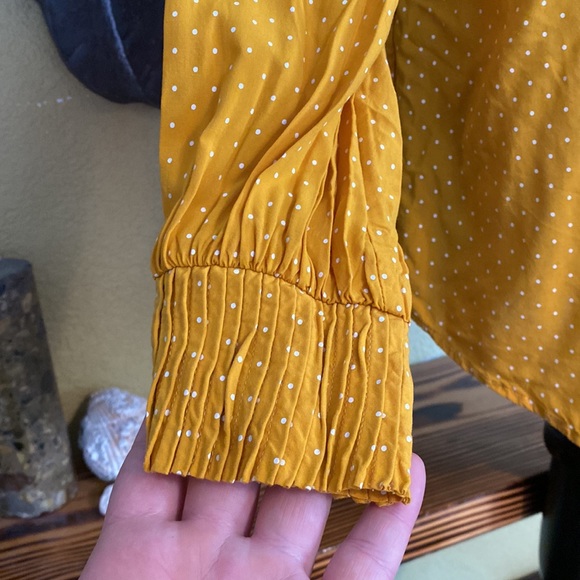 Talbots Polka Dot Blouse - Picture 3 of 9